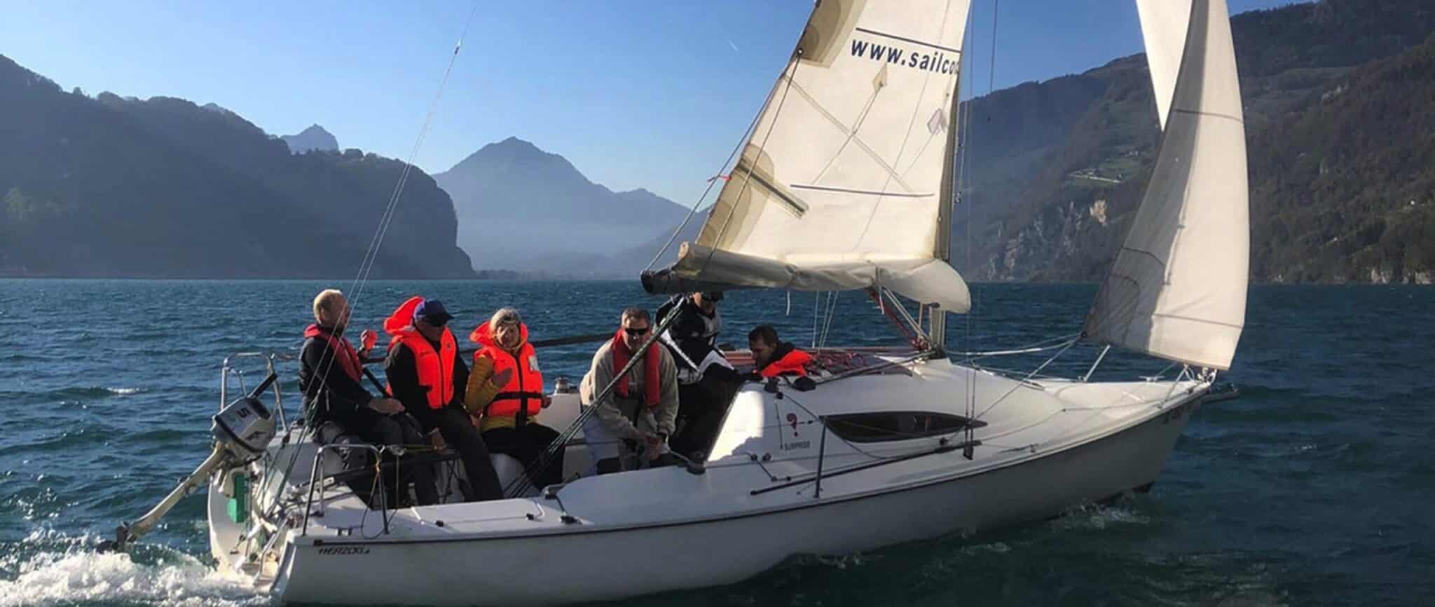Nach der Segelschule einfach weiter Segeln.